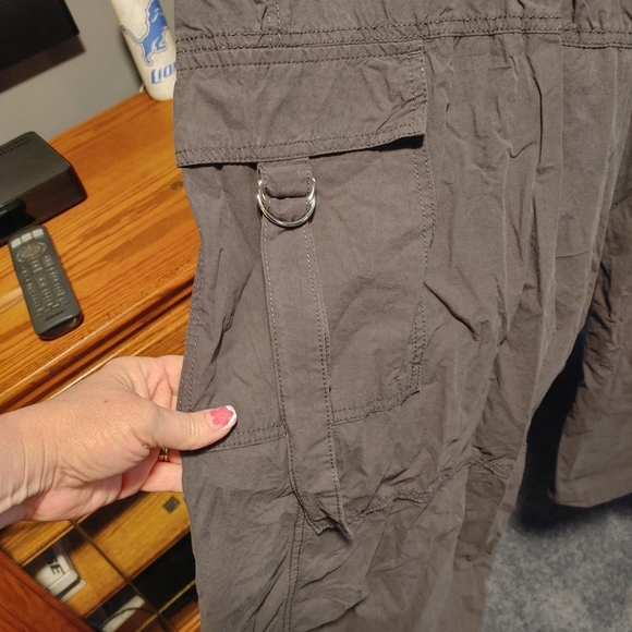 Casual Dark Grey Cargo Pants, Size XXL - Picture 4 of 7